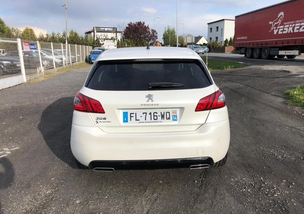 Peugeot 308 cena 34900 przebieg: 71000, rok produkcji 2019 z Kleczew małe 92